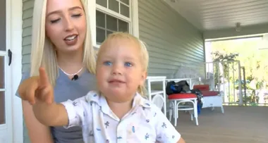Mum shares outrage when daycare scribbles message on her son’s stomach
