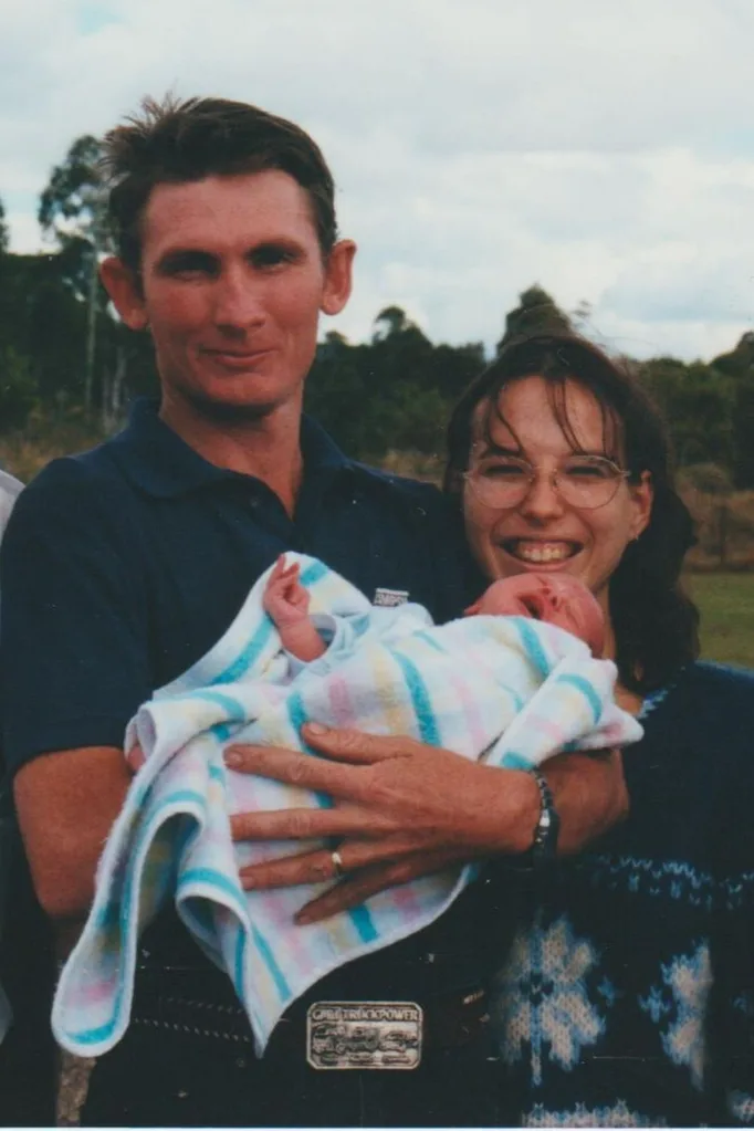 Dad, me and Marilyn.