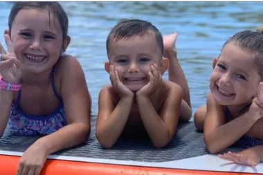 Aaliyah, Laianah and Trey Baxter set alight by dad Rowan Baxter