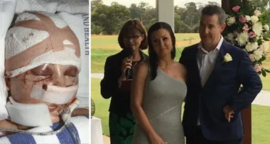 Aussie mum who was bashed with a BASEBALL bat finds love with her EX-HUSBAND