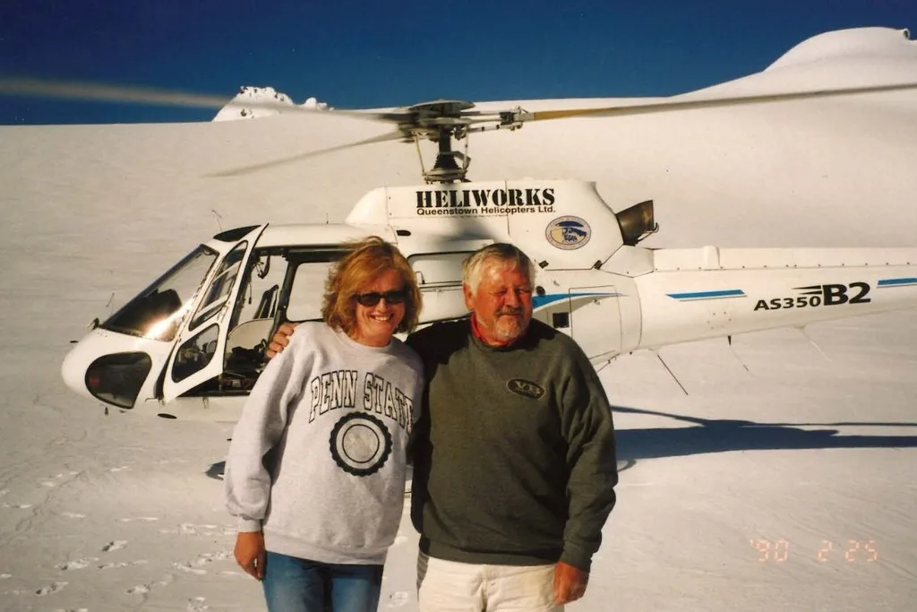 Jill and George were happily married for 23 years. Credit: Supplied
