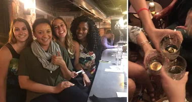 Bloke schedules back-to-back dates in same bar, so ladies DITCH HIM and become mates!
