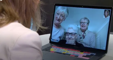 Meet the hero grannies stockpiling wine and watching The Crown while they isolate together