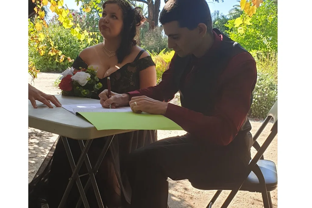 Angelique and Harley getting married