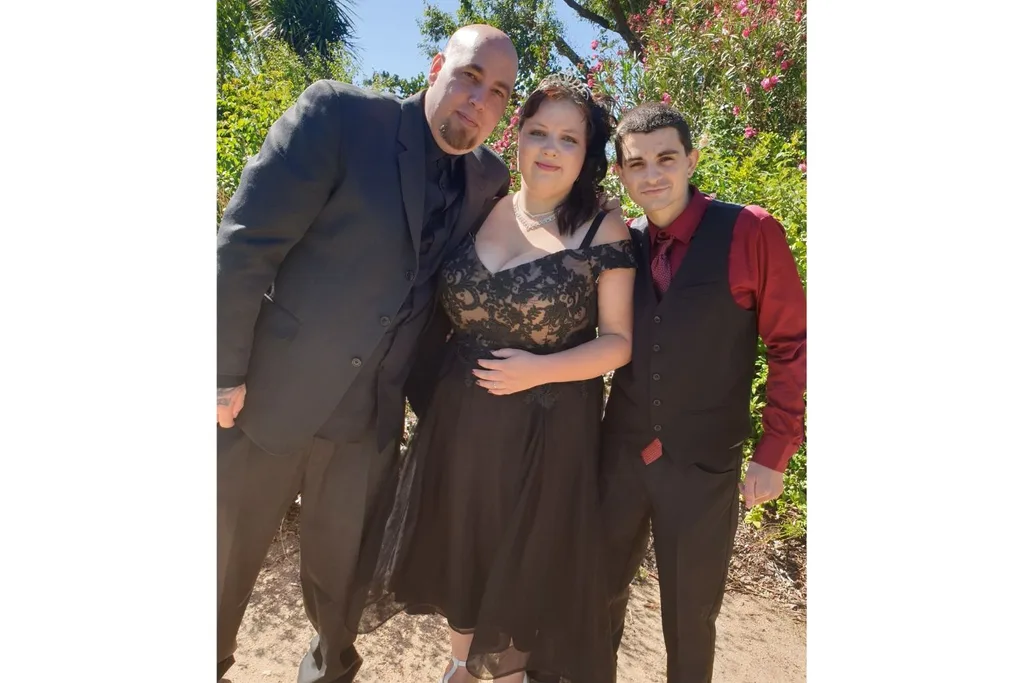 Chris, Angelique and Harley