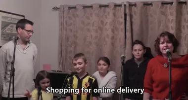 Family goes viral with hilarious isolation-themed parody of hit Les Mis song ‘One Day More’