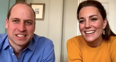 Kate and Wills praise the hard work of teachers as they continue royal duties via video