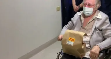 Incredible 94-year-old ‘Wonder Woman’ is released from hospital after beating coronavirus