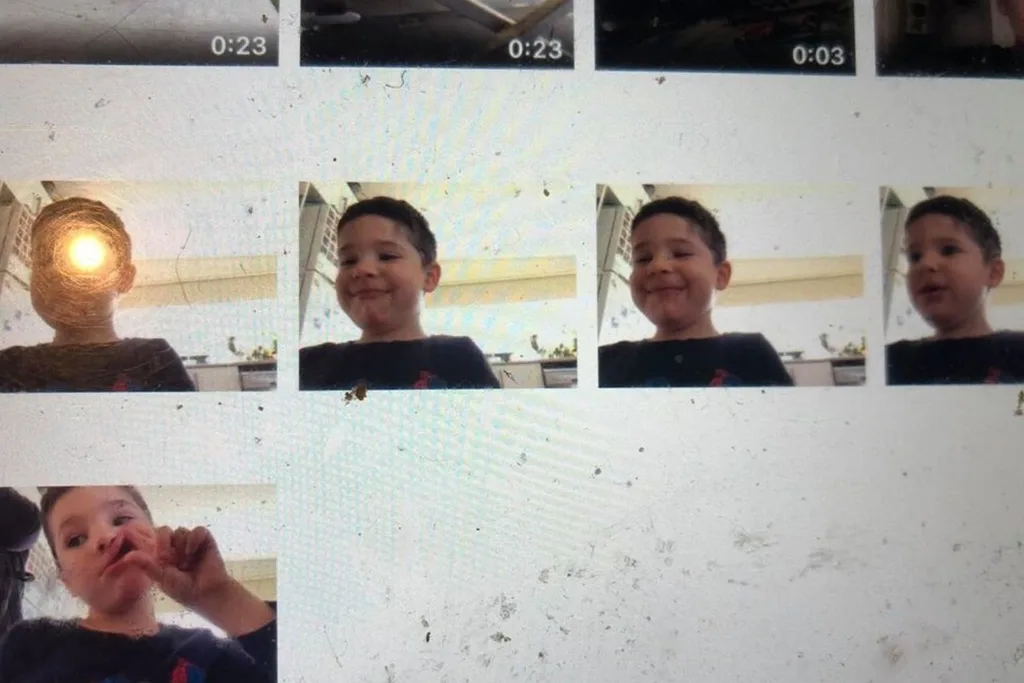 Laura Mazza's son tricks her on facetime