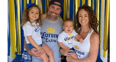 Mum throws her one-year-old son a Corona themed birthday party