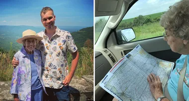 Meet the man who went backpacking with his GRAN!