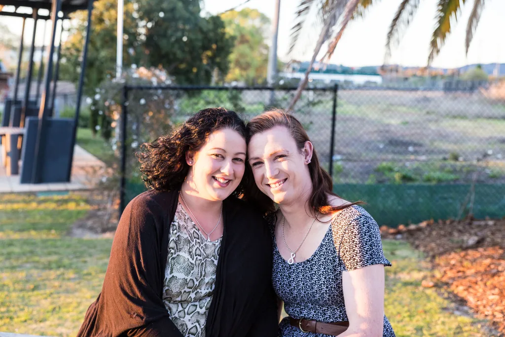 Leah and Jasmine