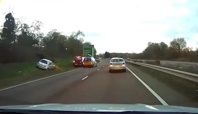 Son saves mum