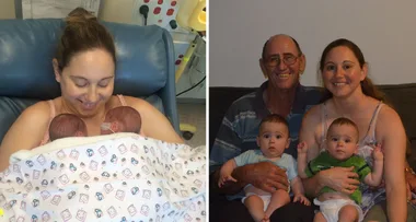 DOUBLE THE LOVE: My dad gave me twins!