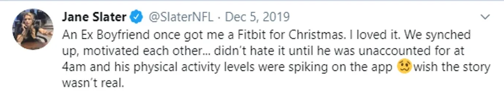 Fitbit caught cheating man