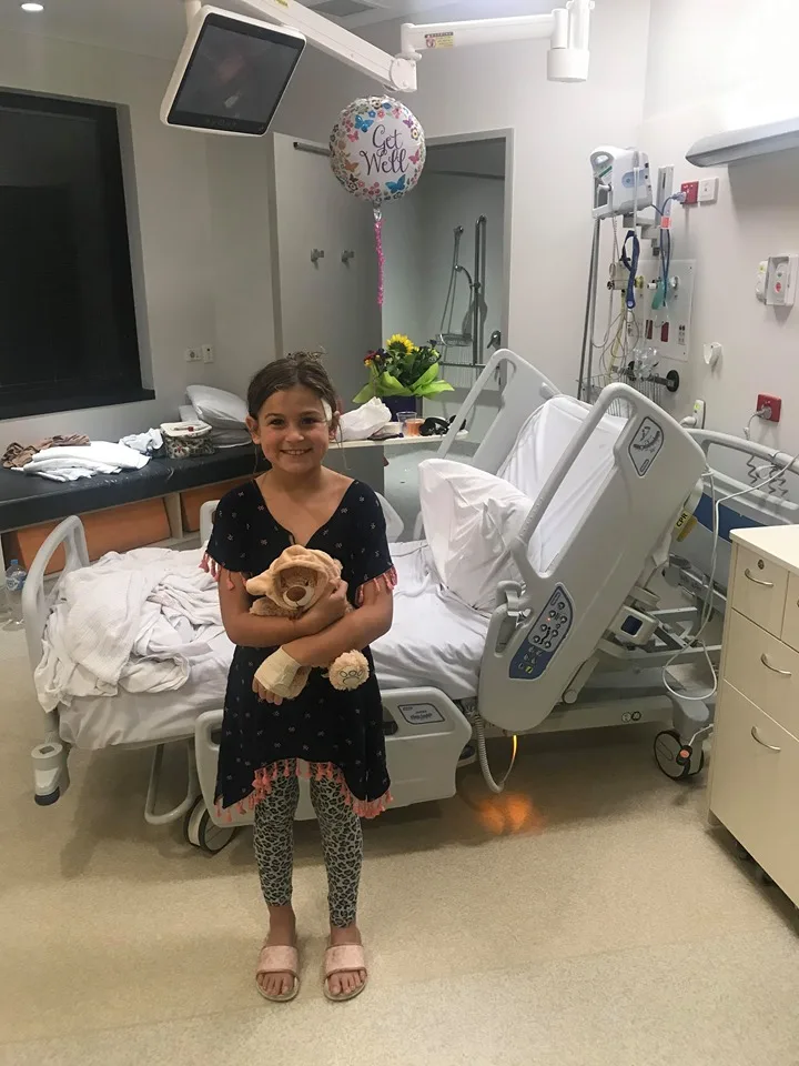 We're so lucky she's okay.
