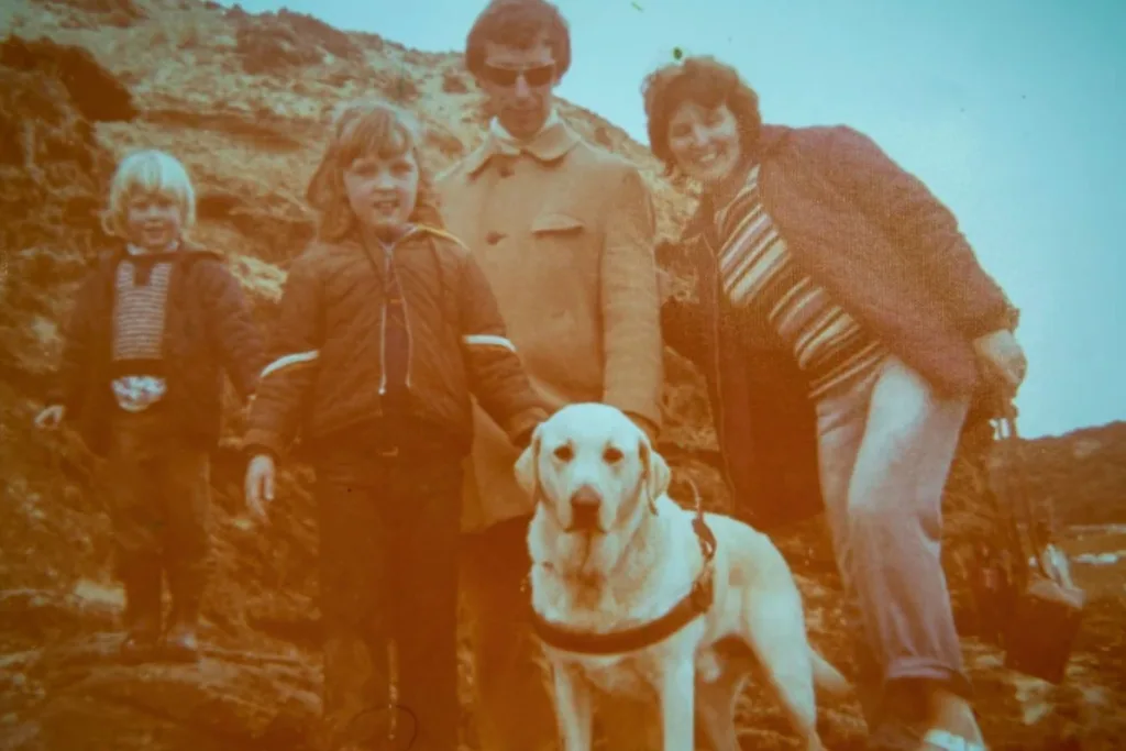 Pete, Pearl and kids