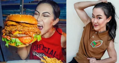 Size 8 and Australia’s biggest female eater