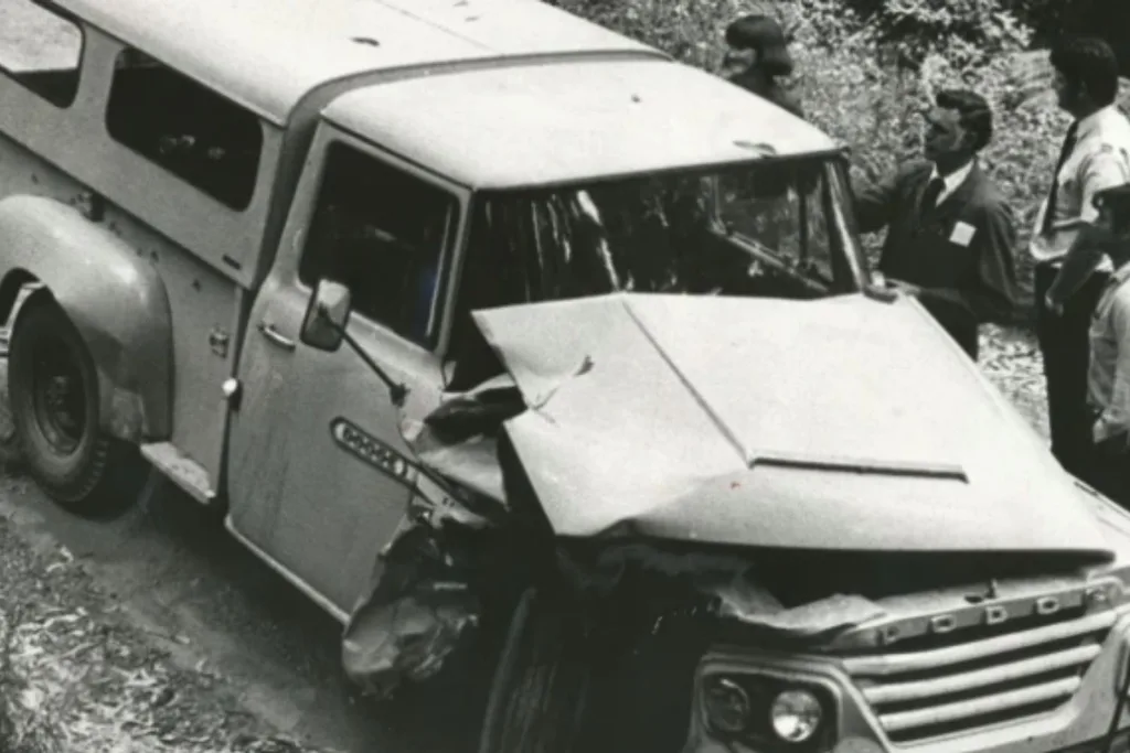 The stolen ute