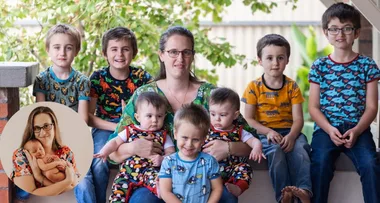 Amazing Aussie mum – I’ve had 8 boys!