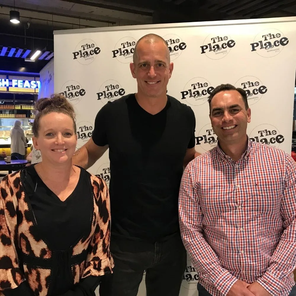 We won a three-course meal cooked by a celebrity chef, Fast Ed