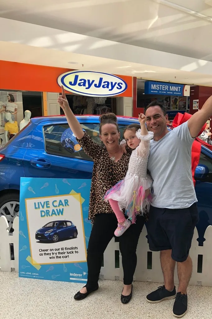 Picking up our car!