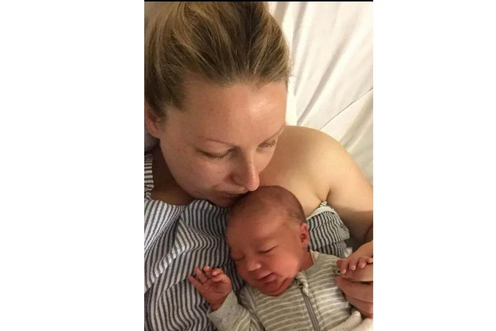 Nicole with baby Scarlett