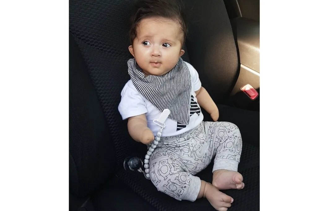 Amin Shirin as a baby