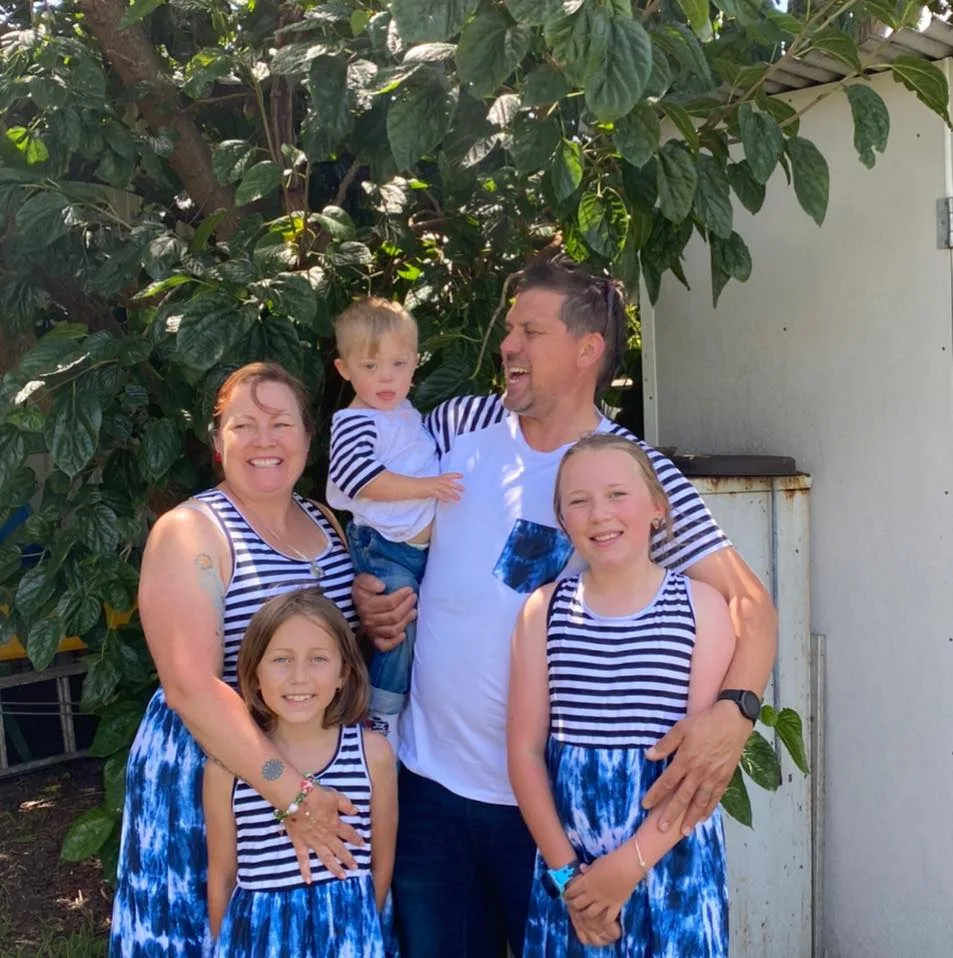 Our family - we are so grateful to still have Jasper with us