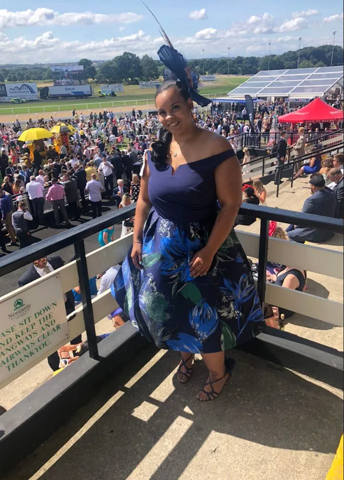 Daniella Richards at the Races