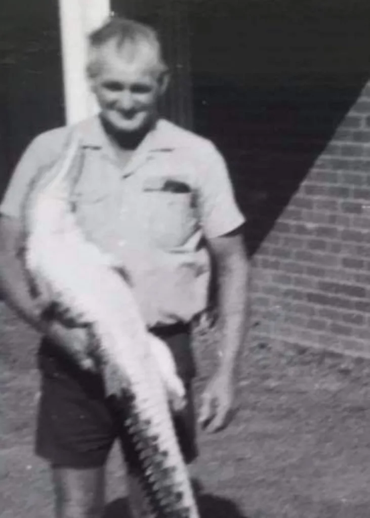 Alf Casey with Charlene