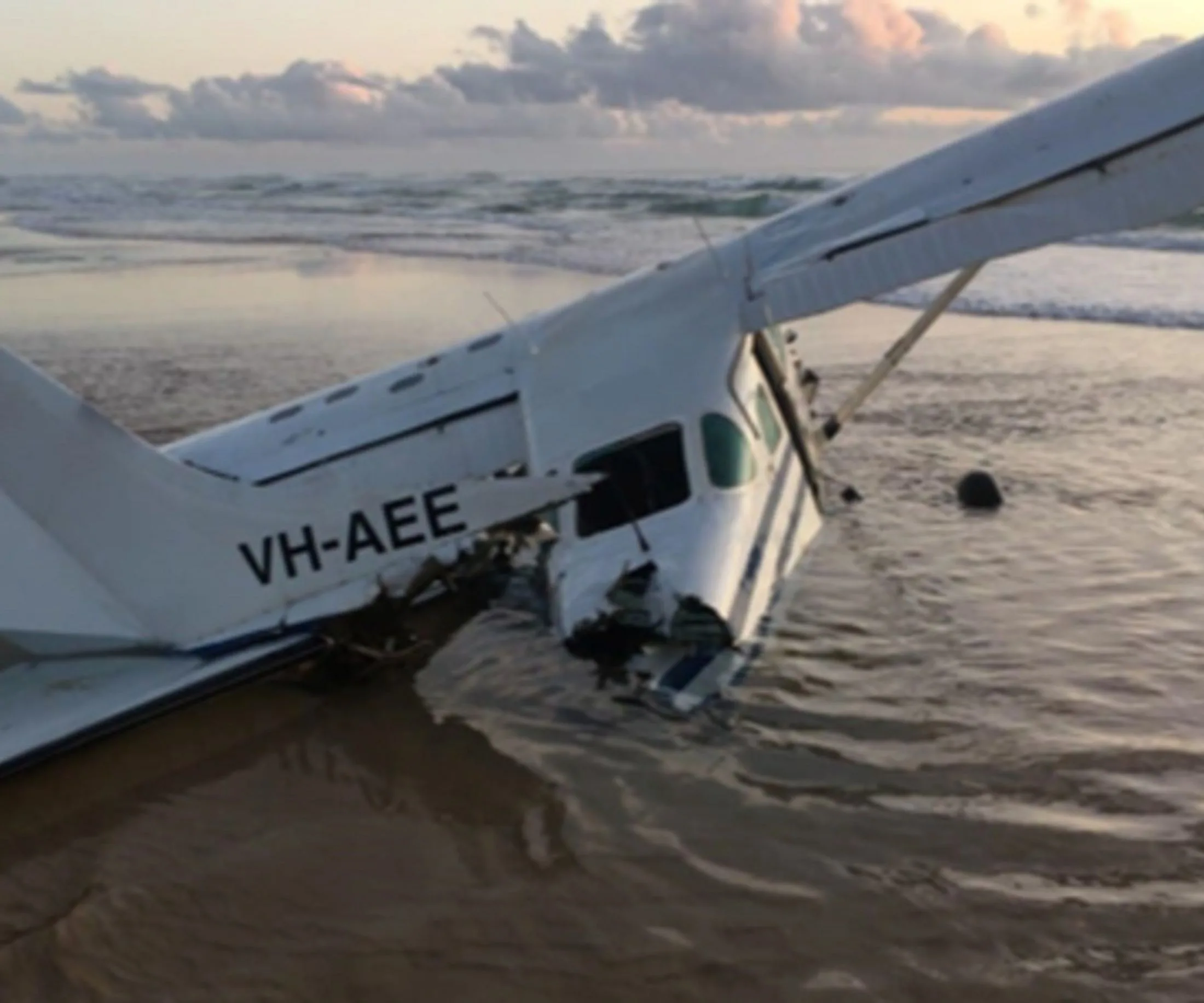 Gerry survived this plane crash