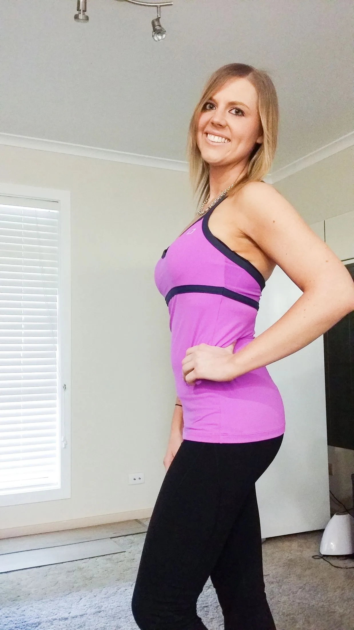 Amy after losing all weight