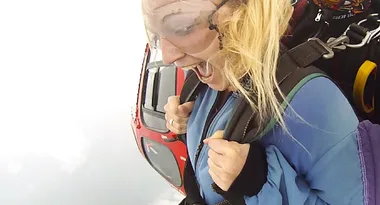 The moment my parachute failed