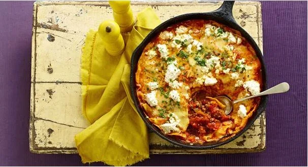 frying pan lasagne
