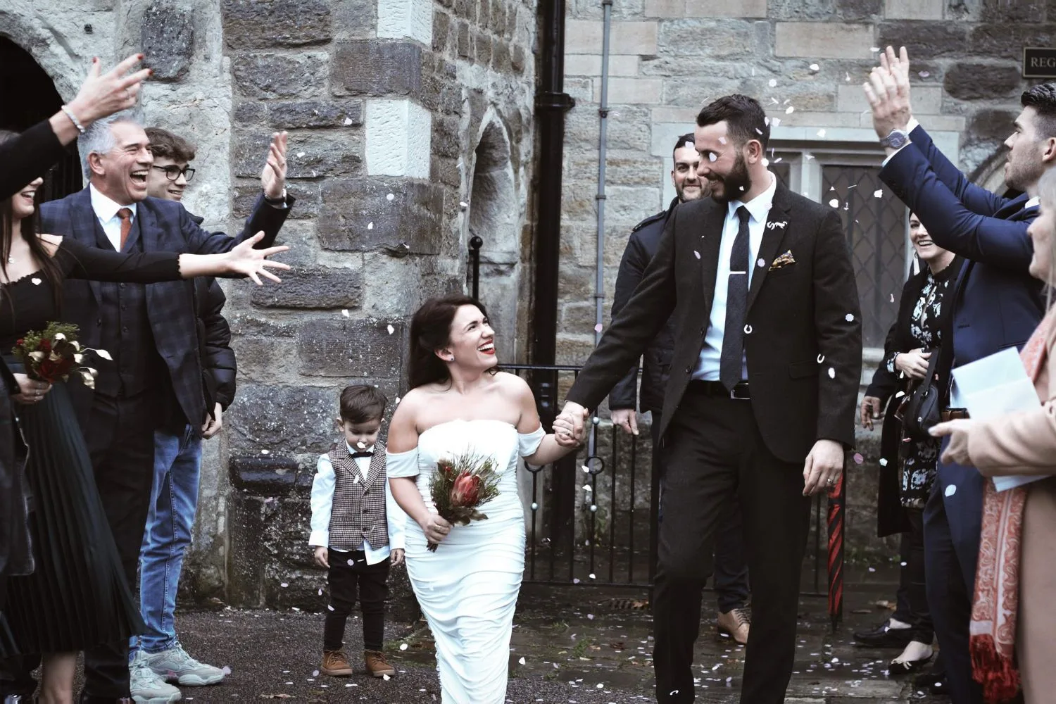 Francesca Papagno wedding day