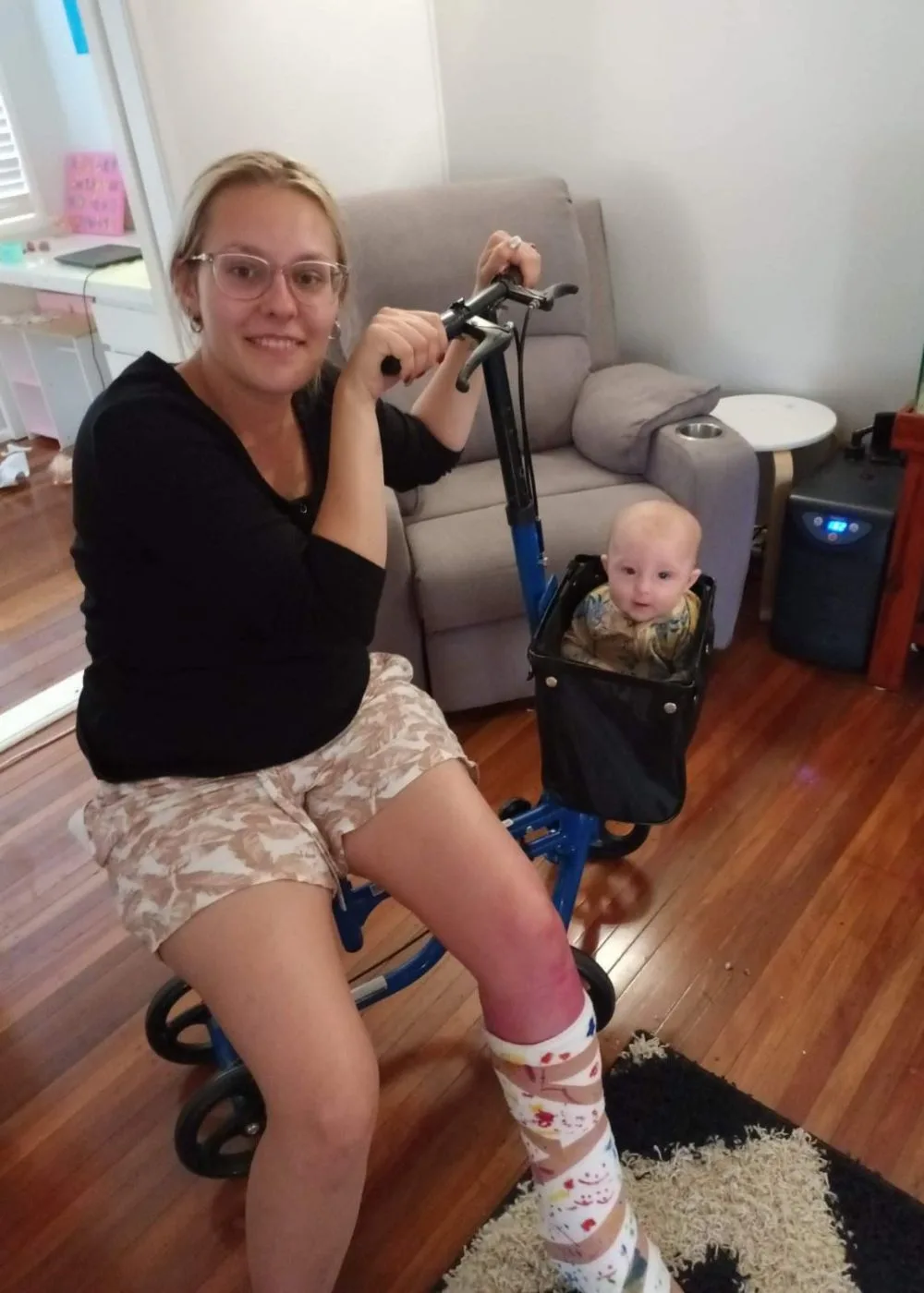 Breanna Wilson and daughter Piper