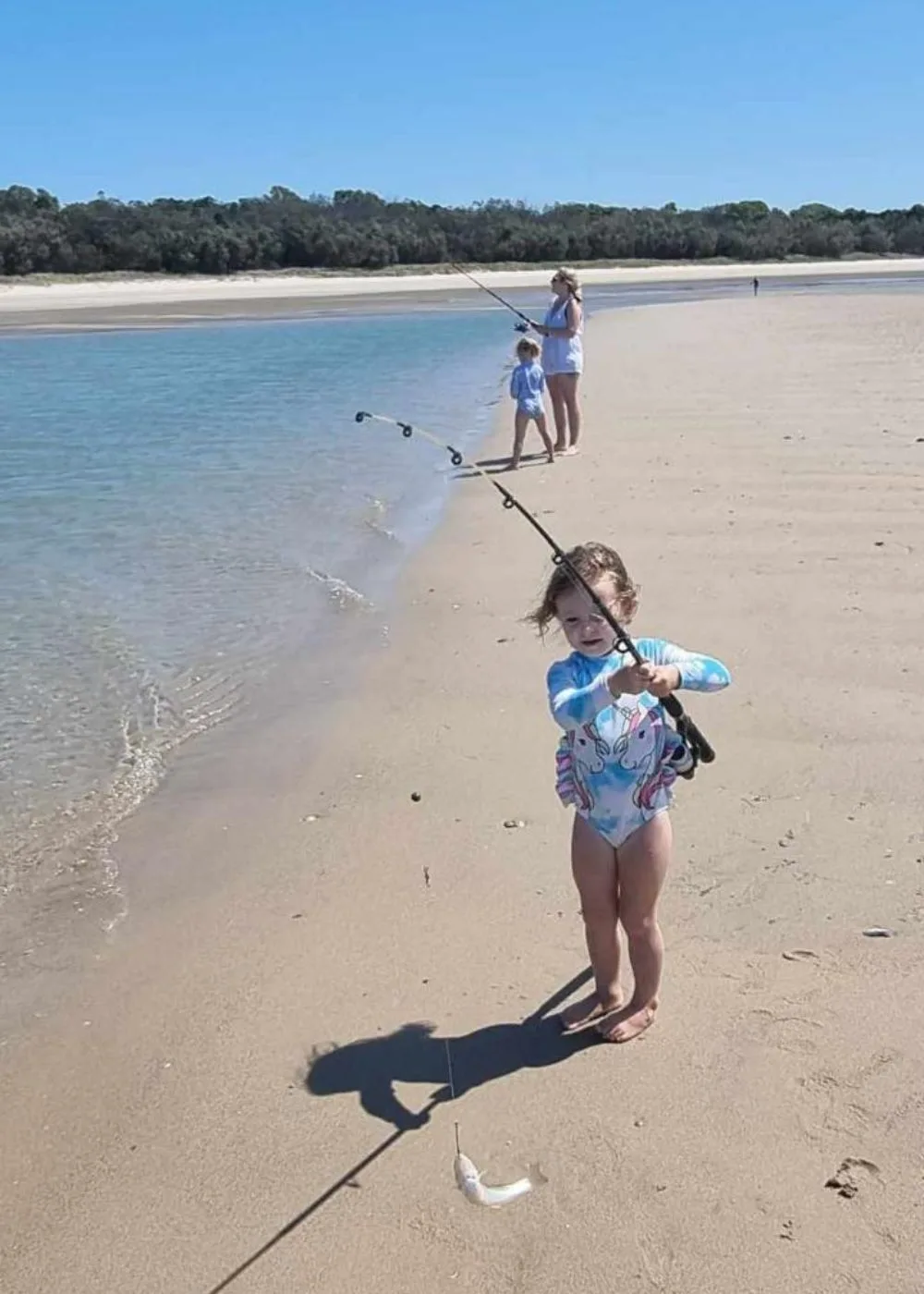 Fishing beach Breanna Wilson