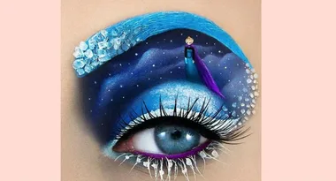 The most beautiful make up you’ll ever see.