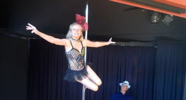 A pole dancer at 71!