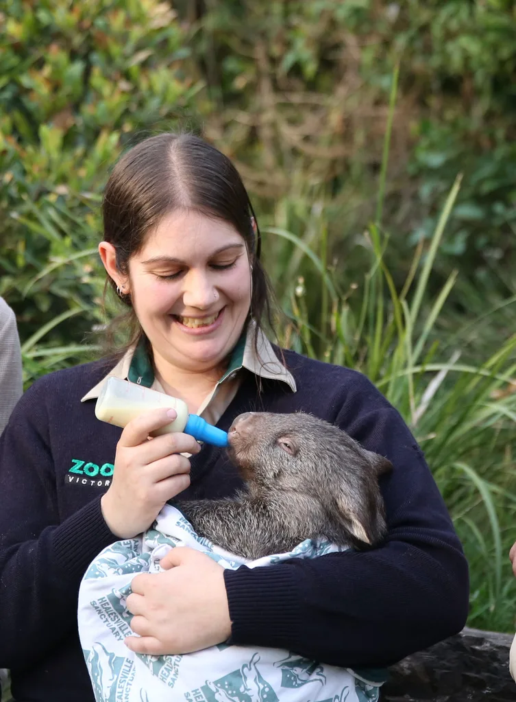 Tania nursing Maggie