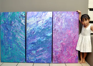 A pint-sized Picasso!