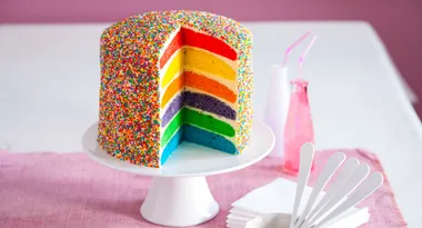 Hundreds & Thousands Cake
