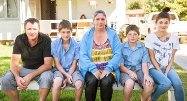 Katherine with her family