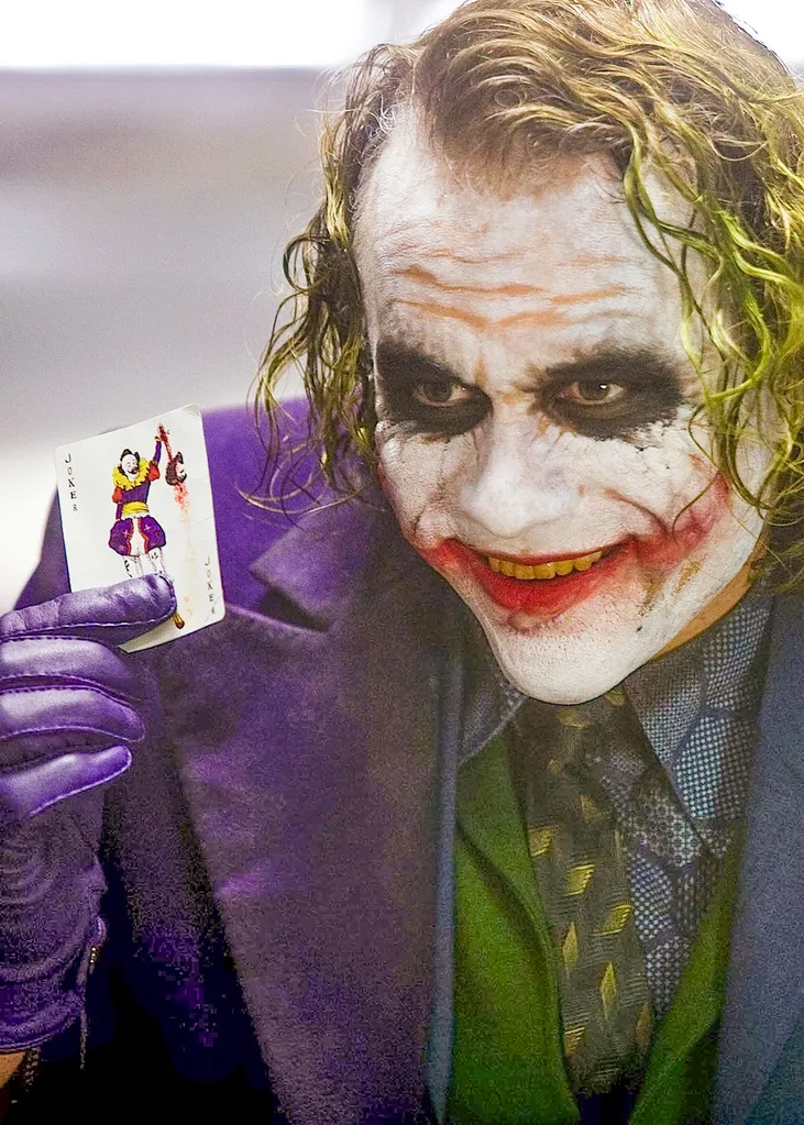 The joker from Batman