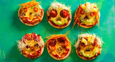 Funny Face Pizzas
