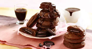 Oreo Stuffed Chocolate Chip Cookies