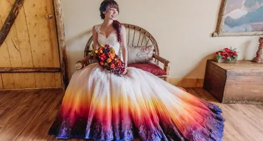 This bride is going viral for her incredible wedding dress