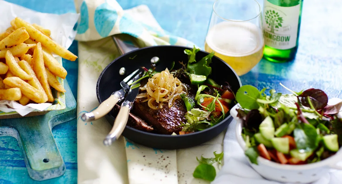 Cider Steak & Thick Cut Chips | that's life!