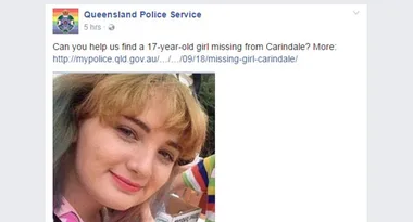 ‘Missing’ Queensland teen responds to Police call out for her on Facebook
